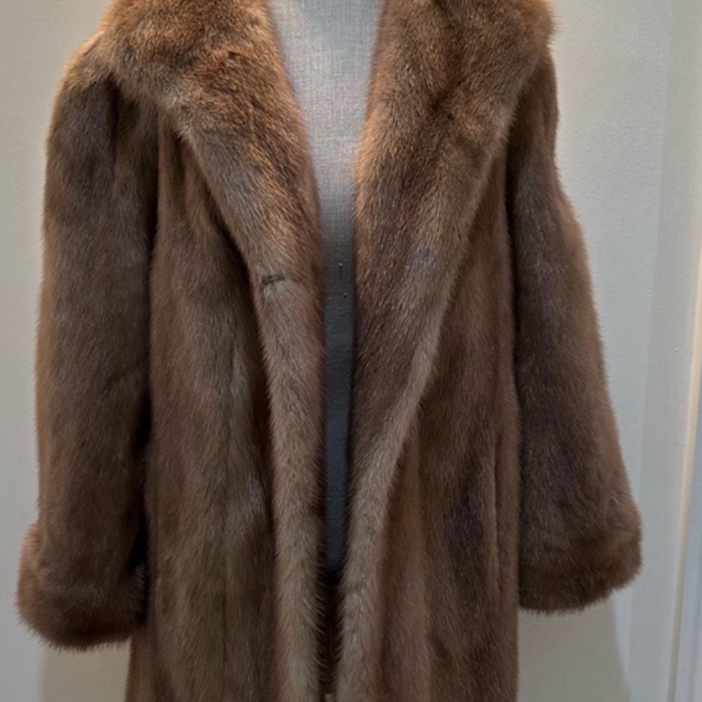 Elegant Brown Teddy Coat